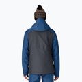 Men's rain jacket Patagonia Insulated Powder Town smolder blue w / clement blue 2