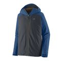 Men's rain jacket Patagonia Insulated Powder Town smolder blue w / clement blue 3
