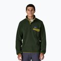 Men's trekking sweatshirt Patagonia LW Synch Snap-T P / O old growth green