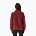 Women's fleece sweatshirt Patagonia Retro Pile Marsupial sequoia red 2