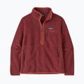 Women's fleece sweatshirt Patagonia Retro Pile Marsupial sequoia red 3