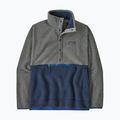 Men's trekking sweatshirt Patagonia Retro Pile 1 / 2 Snap P / O new navy w / nickel 5