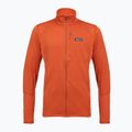 Men's fleece sweatshirt Patagonia R1 Hybrid coal orange