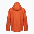 Men's rain jacket Patagonia Granite Crest Rain coal orange 2