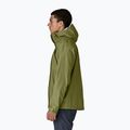 Men's rain jacket Patagonia Torrentshell 3L Rain caper green 4