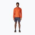 Men's wind jacket Patagonia Houdini coral orange 2