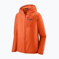 Men's wind jacket Patagonia Houdini coral orange 9
