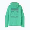 Women's sweatshirt Patagonia Capilene Cool Sun Hoody aqua stone/early teal x-dye 3