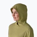 Women's sweatshirt Patagonia Capilene Cool Sun Hoody gumtree green/light gumtree green x-dye 5
