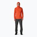 Men's sweatshirt Patagonia R1 Ultralight Hoody coal orange 2