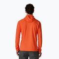Men's sweatshirt Patagonia R1 Ultralight Hoody coal orange 3