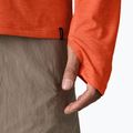 Men's sweatshirt Patagonia Capilene Cool Sun Hoody coal orange/light coal orange x-dye 8