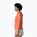 Women's sweatshirt Patagonia Capilene Cool Sun Hoody mellow melon/peach sherbet x-dye 4