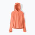 Women's sweatshirt Patagonia Capilene Cool Sun Hoody mellow melon/peach sherbet x-dye 8