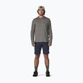Men's sweatshirt Patagonia Capilene Cool Sun Hoody forge grey/noble grey x-dye 2