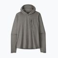 Men's sweatshirt Patagonia Capilene Cool Sun Hoody forge grey/noble grey x-dye 10