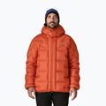 Men's down jacket Patagonia Durable Down Parka coal orange