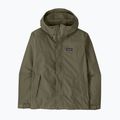 Men's rain jacket Patagonia Outdoor Everyday Rain basin green 10