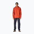 Men's rain jacket Patagonia Outdoor Everyday Rain coal orange 2