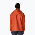 Men's rain jacket Patagonia Outdoor Everyday Rain coal orange 3