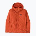Men's rain jacket Patagonia Outdoor Everyday Rain coal orange 6