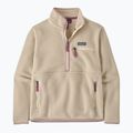 Women's fleece sweatshirt Patagonia Retro Pile Marsupial dark natural