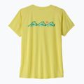 Women's T-shirt Patagonia Capilene Cool Daily Shirt - Boardshort Logo lemon zest 2