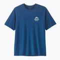 Men's T-shirt Patagonia Capilene Cool Daily - Great Waves clement blue/light clement blue x-dye 5