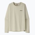 Women's longsleeve Patagonia Capilene Cool Daily Shirt - Boardshort Logo dyno white