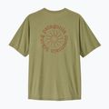 Men's trekking shirt Patagonia Cap Cool Daily Shirt - Spoke Stencil gumtree green - light gumtree green x-dye 2