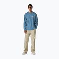 Men's trekking longsleeve Patagonia Great Waves Responsibili Tee shore blue 2