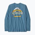 Men's trekking longsleeve Patagonia Great Waves Responsibili Tee shore blue 6