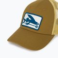 Women's baseball cap Patagonia Flying Fish LoPro Trucker flying fish fork/bobcat brown 3