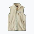 Women's gilet Patagonia Retro Pile natural w/ellwood green