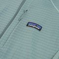 Men's fleece sweatshirt Patagonia R1 Hybrid blue sage 3