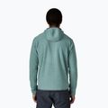 Men's trekking sweatshirt Patagonia R1 Air Full Zip Hoody blue sage 3