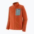 Men's trekking sweatshirt Patagonia R1 Air coal orange