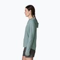 Women's sweatshirt Patagonia Capilene Cool Sun Hoody nouveau green/blue sage x-dye 4
