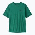 Men's T-shirt Patagonia Capilene Cool Daily - '73 Skyline gem green/light gem green x-dye