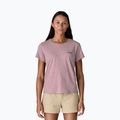Women's T-shirt Patagonia P-6 Logo Responsibili-Tee qulet violet