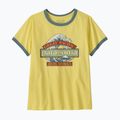 Women's T-shirt Patagonia Great Waves Ringer Tee lemon zest