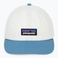 Baseball cap Patagonia P-6 Label Trad birch white w/shore blue 2