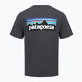Men's T-shirt Patagonia P-6 Logo ink black 2