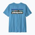 Men's T-shirt Patagonia P-6 Logo shore blue