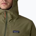 Men's softshell jacket Patagonia R1 TechFace Hoody basin green 7