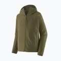 Men's softshell jacket Patagonia R1 TechFace Hoody basin green 12