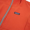Men's softshell jacket Patagonia R1 TechFace Hoody hot ember 3