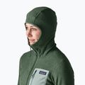 Women's fleece sweatshirt Patagonia R1 Air Full-Zip Hoody canopy green 4