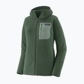 Women's fleece sweatshirt Patagonia R1 Air Full-Zip Hoody canopy green 5