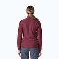 Women's fleece sweatshirt Patagonia R1 Air berry fig 2